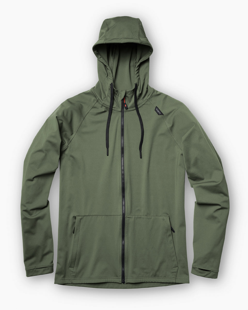 KETL Mtn MilesBound Travel Zip Up Hoodie Green Men's Sweatshirt/Hoodie Milesbound Travel Hoodie (Zip-Up)