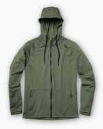 KETL Mtn MilesBound Travel Zip Up Hoodie Green Men's Sweatshirt/Hoodie Milesbound Travel Hoodie (Zip-Up)