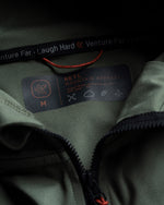 KETL Mtn MilesBound Travel Zip Up Hoodie Green Men's