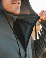 KETL Mtn MilesBound Travel Zip Up Hoodie Grey Men's Sweatshirt/Hoodie Milesbound Travel Hoodie (Zip-Up)