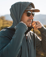 KETL Mtn MilesBound Travel Zip Up Hoodie Grey Men's Sweatshirt/Hoodie Milesbound Travel Hoodie (Zip-Up)