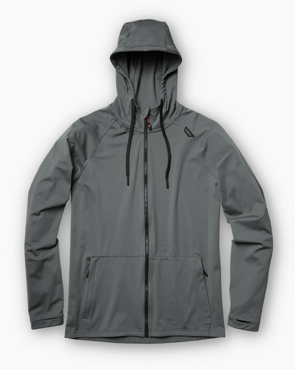 KETL Mtn MilesBound Travel Zip Up Hoodie Grey Men's Sweatshirt/Hoodie Milesbound Travel Hoodie (Zip-Up)