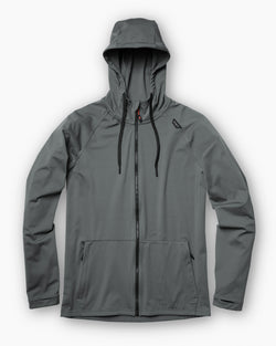 KETL Mtn MilesBound Travel Zip Up Hoodie Grey Men's Sweatshirt/Hoodie Milesbound Travel Hoodie (Zip-Up)