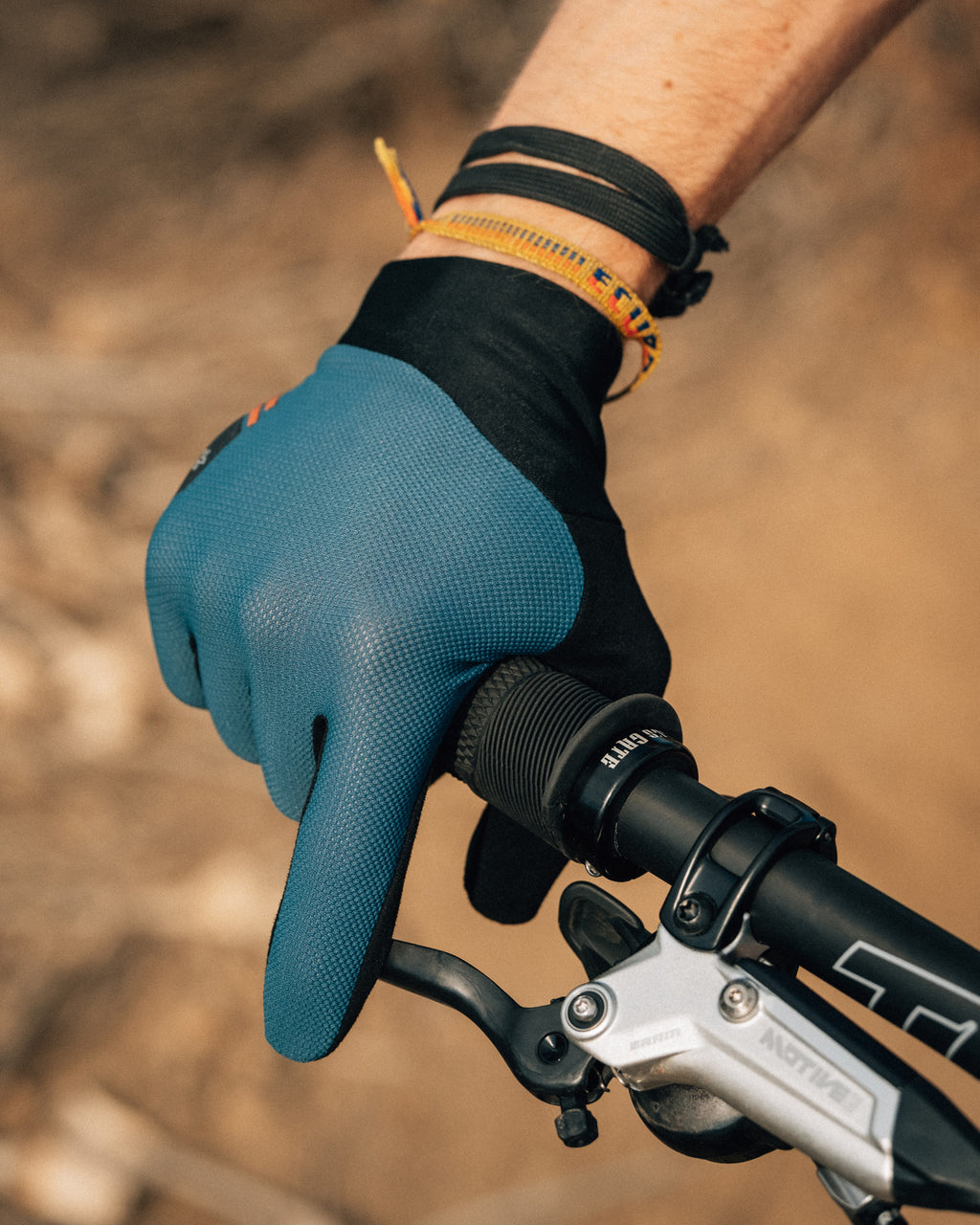 Ketl Mtn Vent Touch MTB Gloves Teal - Gloves - Vent Touch MTB Gloves