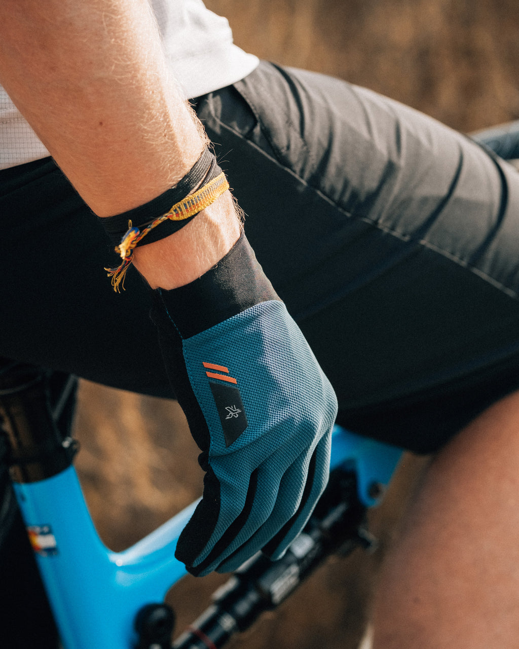 Ketl Mtn Vent Touch MTB Gloves Teal Gloves Vent Touch MTB Gloves