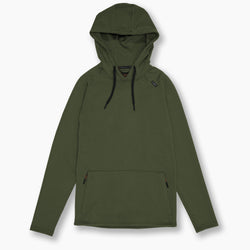 KETL Mtn Folly Active Travel Hoodie - Zipper Pockets, Stretchy, Breathable - Men's Pullover V.2 Green Sweatshirt/Hoodie Folly Microfleece Active Hoodie V.2 (Pullover)