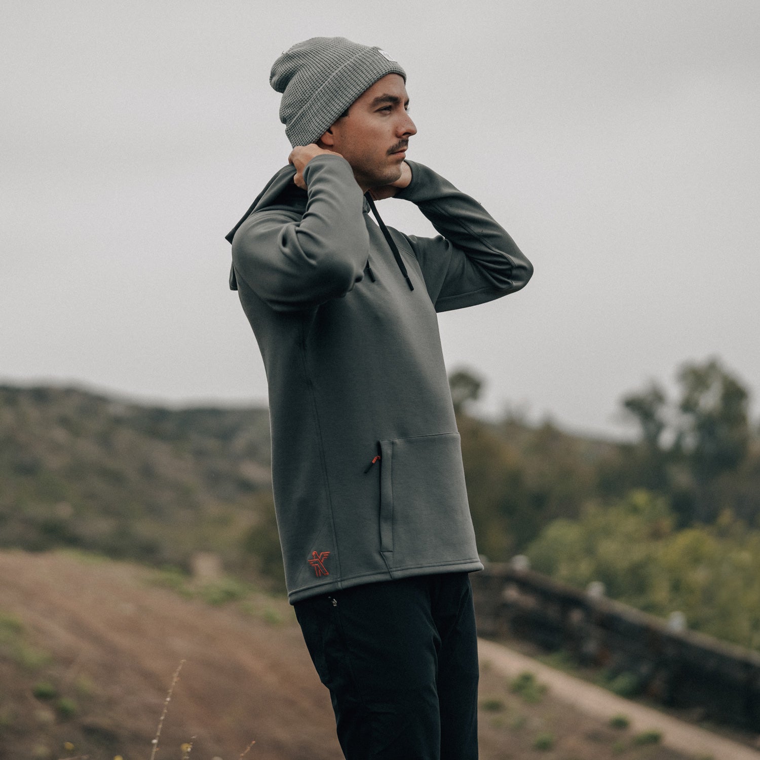 KETL Mtn Folly Active Travel Hoodie - Zipper Pockets, Stretchy