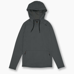 KETL Mtn Folly Active Travel Hoodie - Zipper Pockets, Stretchy, Breathable - Men's Pullover V.2 Grey Sweatshirt/Hoodie Folly Microfleece Active Hoodie V.2 (Pullover)