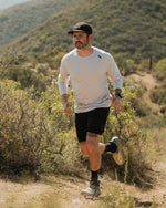 Ketl Mtn Nofry Sun Shirt Long Sleeve - SPF/UPF 30+ Sun Protection Shirt Lightweight For Summer Travel - Cloud Men's