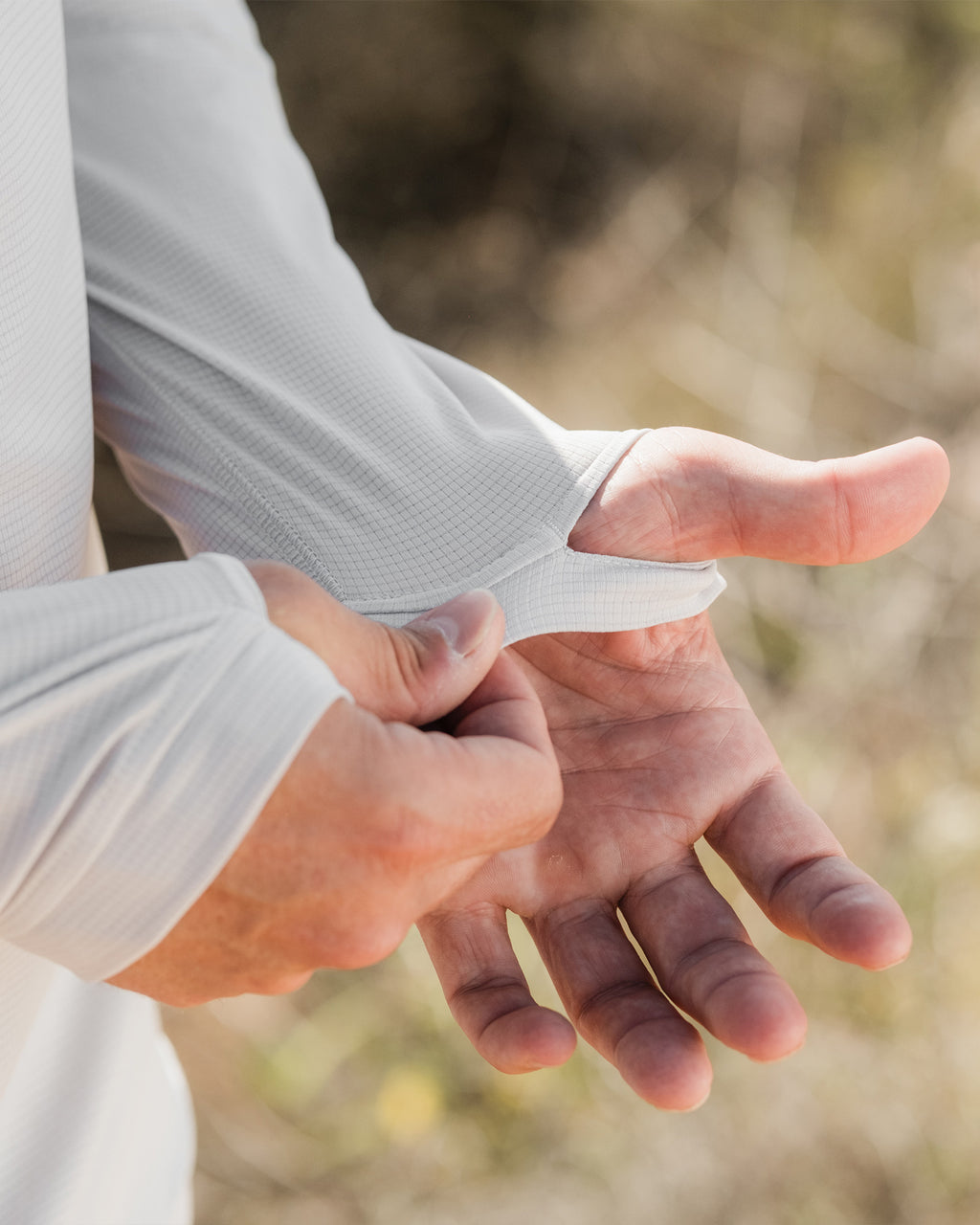 Ketl Mtn Nofry Sun Shirt Long Sleeve - SPF/UPF 30+ Sun Protection Shirt Lightweight For Summer Travel - Cloud Men's - T-Shirt - Nofry Sun Shirt LS