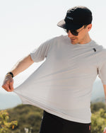 Ketl Mtn Nofry Sun Shirt Short Sleeve - SPF/UPF 30+ Sun Protection Shirt Lightweight For Summer Travel - Cloud Men's - T-Shirt - Nofry Sun Shirt SS