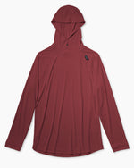 KETL Mtn Nofry Sun Hoodie Burgundy Men's Sweatshirt/Hoodie Nofry Sun Hoodie