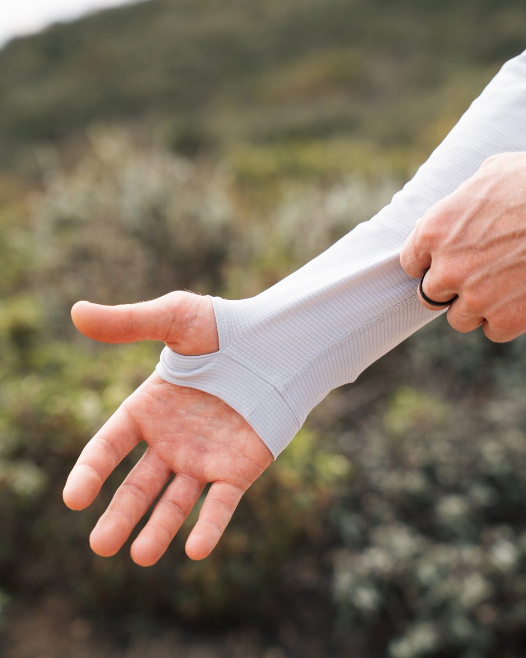 KETL Mtn Nofry Sun Hoodie Light Cloud Men's