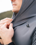 KETL Mtn Nofry Sun Hoodie Grey Men's - Sweatshirt/Hoodie - Nofry Sun Hoodie