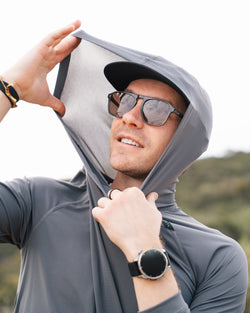 KETL Mtn Nofry Sun Hoodie Grey Men's Sweatshirt/Hoodie Nofry Sun Hoodie