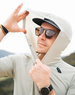 KETL Mtn Nofry Sun Hoodie Sage Men's - Sweatshirt/Hoodie - Nofry Sun Hoodie