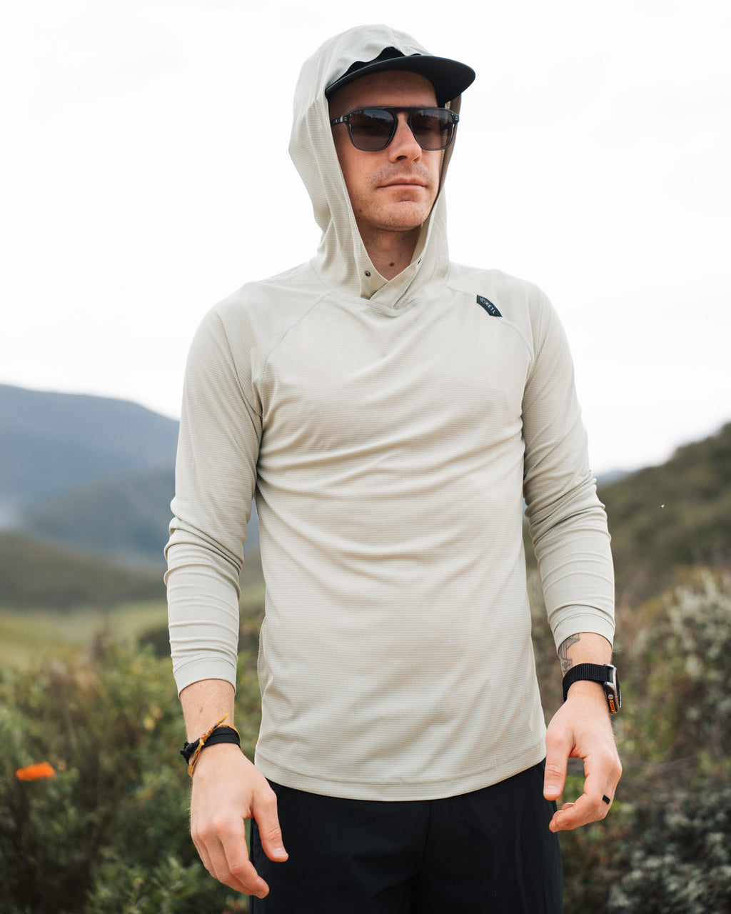 KETL Mtn Nofry Sun Hoodie Sage Men's Sweatshirt/Hoodie Nofry Sun Hoodie