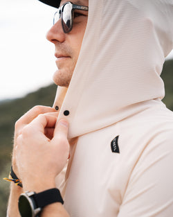 KETL Mtn Nofry Sun Hoodie Sand Men's - Sweatshirt/Hoodie - Nofry Sun Hoodie