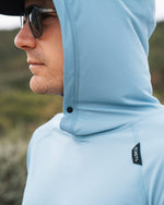 KETL Mtn Nofry Sun Hoodie Slate Men's - Sweatshirt/Hoodie - Nofry Sun Hoodie