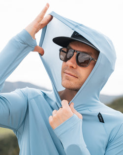 KETL Mtn Nofry Sun Hoodie Slate Men's - Sweatshirt/Hoodie - Nofry Sun Hoodie