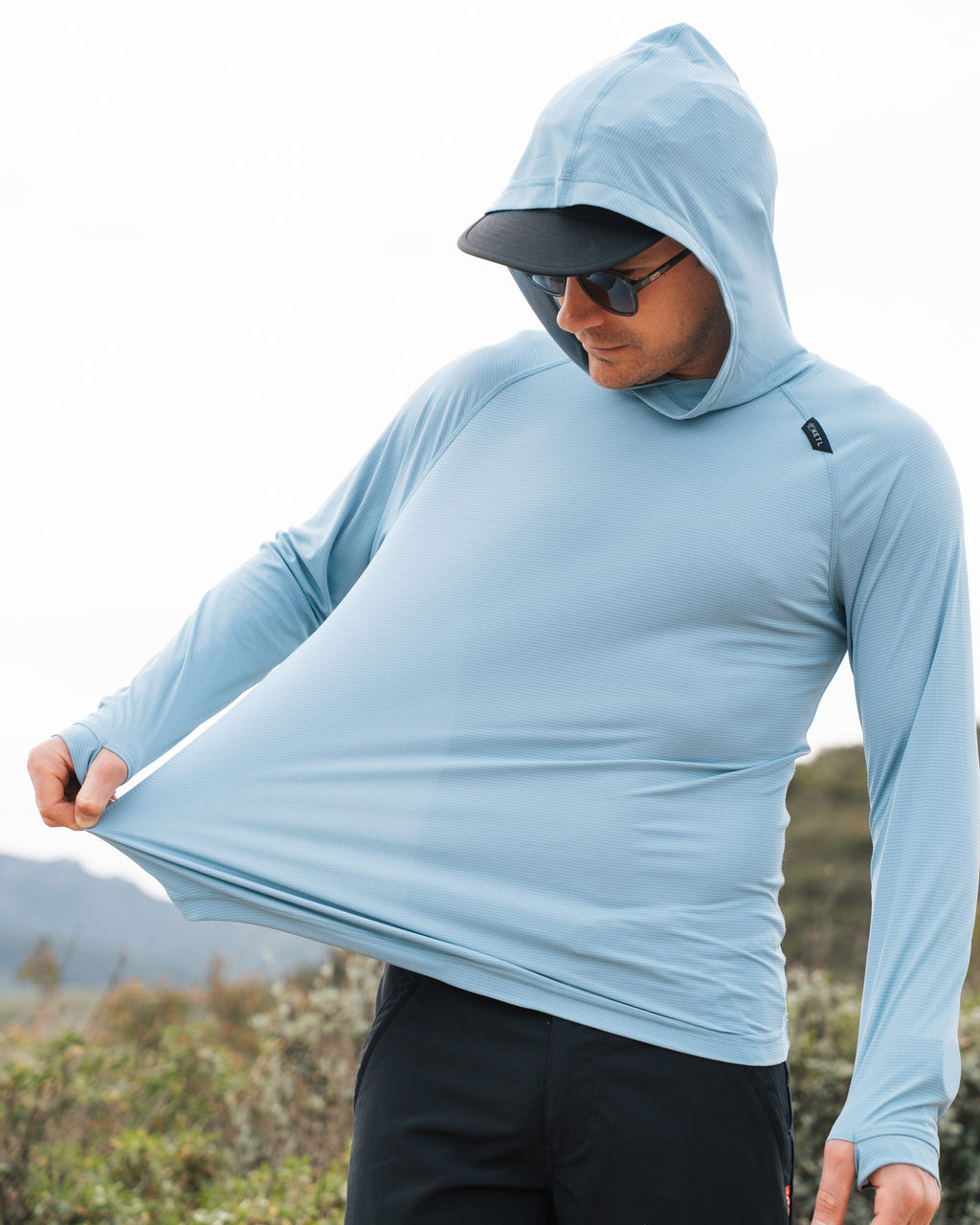 KETL Mtn Nofry Sun Hoodie Slate Men's Sweatshirt/Hoodie Nofry Sun Hoodie