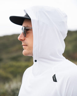 KETL Mtn Nofry Sun Hoodie White Men's Sweatshirt/Hoodie Nofry Sun Hoodie