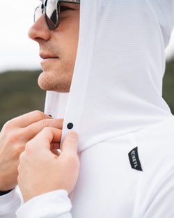 KETL Mtn Nofry Sun Hoodie White Men's - Sweatshirt/Hoodie - Nofry Sun Hoodie