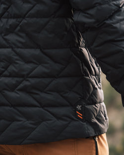 KETL Mtn RockyLoft Insulated Down Jacket Black Men's Jackets RockyLoft Insulated Down Jacket