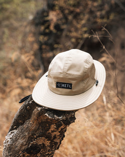 KETL Mtn Outpost Safari Hat Brown One Size