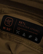 KETL Mtn Shenanigan Pant 30" Inseam Brown Men's - Casual Pants - Shenanigan Pant 30"