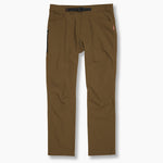 Ketl Mtn Shenanigan Hiking Pants Straight Fit 32" Inseam - Lightweight, Stretchy, Packable, Adventure Travel Men's Pants Brown Casual Pants Shenanigan Pant 32"