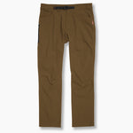 KETL Mtn Shenanigan Hiking Pants Straight Fit 34" Inseam - Lightweight, Stretchy, Packable, Adventure Travel Men's Pants Brown Casual Pants Shenanigan Pant 34"