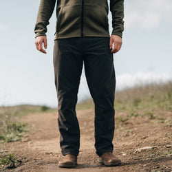 KETL Mtn Shenanigan Hiking Pants Straight Fit 34" Inseam - Lightweight, Stretchy, Packable, Adventure Travel Men's Pants Black Casual Pants Shenanigan Pant 34"