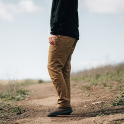 KETL Mtn Shenanigan Hiking Pants Straight Fit 34" Inseam - Lightweight, Stretchy, Packable, Adventure Travel Men's Pants Brown - Casual Pants - Shenanigan Pant 34"
