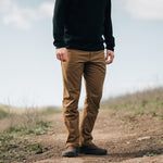 KETL Mtn Shenanigan Hiking Pants Straight Fit 34" Inseam - Lightweight, Stretchy, Packable, Adventure Travel Men's Pants Brown Casual Pants Shenanigan Pant 34"