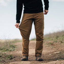 KETL Mtn Shenanigan Hiking Pants Straight Fit 34" Inseam - Lightweight, Stretchy, Packable, Adventure Travel Men's Pants Brown - Casual Pants - Shenanigan Pant 34"