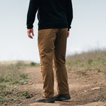 KETL Mtn Shenanigan Hiking Pants Straight Fit 34" Inseam - Lightweight, Stretchy, Packable, Adventure Travel Men's Pants Brown Casual Pants Shenanigan Pant 34"