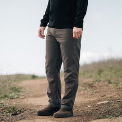 KETL Mtn Shenanigan Hiking Pants Straight Fit 34" Inseam - Lightweight, Stretchy, Packable, Adventure Travel Men's Pants Grey Casual Pants Shenanigan Pant 34"