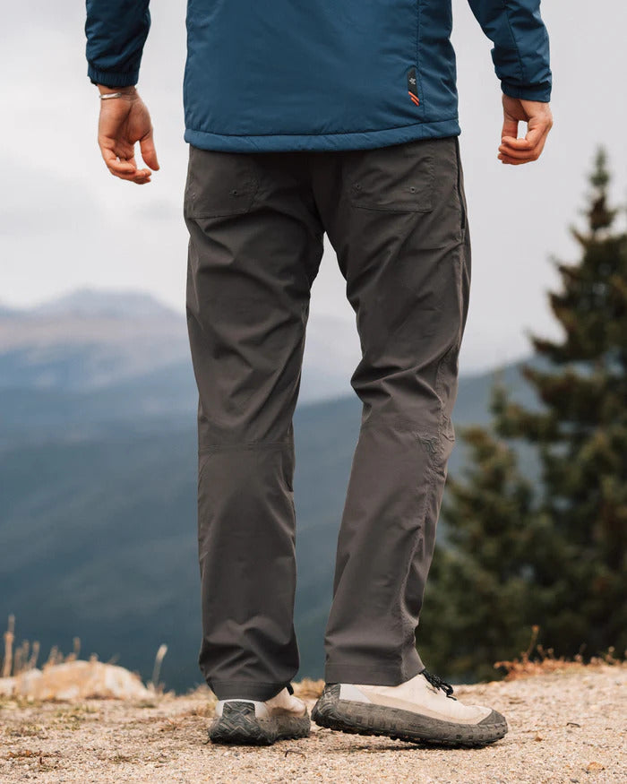 KETL Mtn Shenanigan Hiking Pants Relaxed Fit 30" Inseam Grey Men's Casual Pants Shenanigan Pant 30"