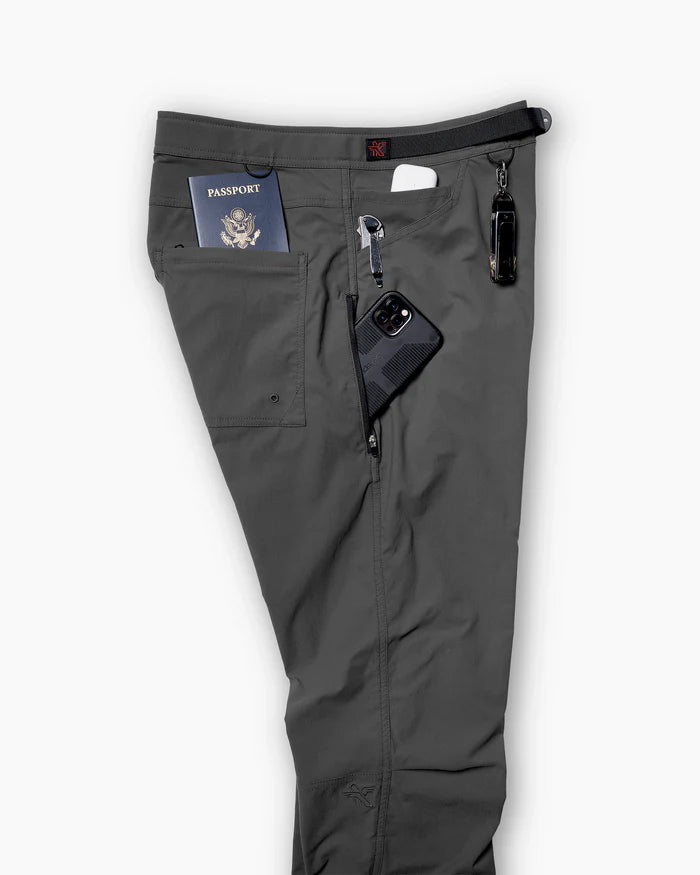 KETL Mtn Shenanigan Pant 30" Inseam Grey Men's - Casual Pants - Shenanigan Pant 30"