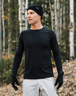 KETL Mtn Shoulder Season Base Layer Top Black Men's