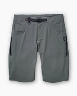 KETL Mtn Skid Mark Cordura MTB Short 12" Grey Beauty Men's Short/Bib Short Skid Mark Cordura MTB Shorts