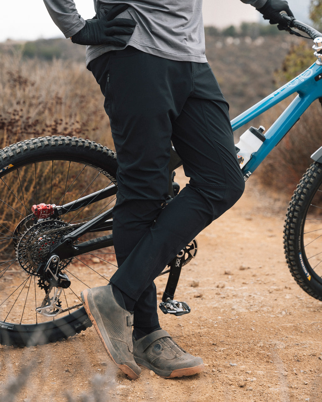 KETL Mtn Skid Mark MTB Pants Black Men's - Casual Pants - Skid Mark MTB Pants