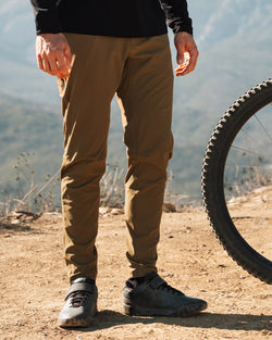 KETL Mtn Skid Mark MTB Pants Brown Men's Casual Pants Skid Mark MTB Pants