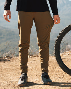 KETL Mtn Skid Mark MTB Pants Brown Men's - Casual Pants - Skid Mark MTB Pants
