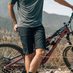 KETL Mtn Skid Mark MTB Shorts - Lightweight, Zipper Pockets, Men's Mountain Biking Shorts Black - Short/Bib Short - Skid Mark MTB Shorts