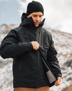 KETL Mtn Storm Rider VF Series 3L Shell Jacket Black Men's Jackets Storm Rider 3L Shell Jacket