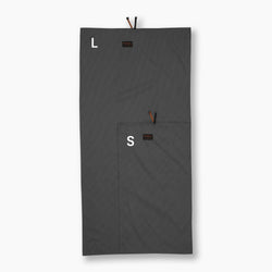 KETL Mtn Travel Towel Dark Grey - Towel - Travel Towel