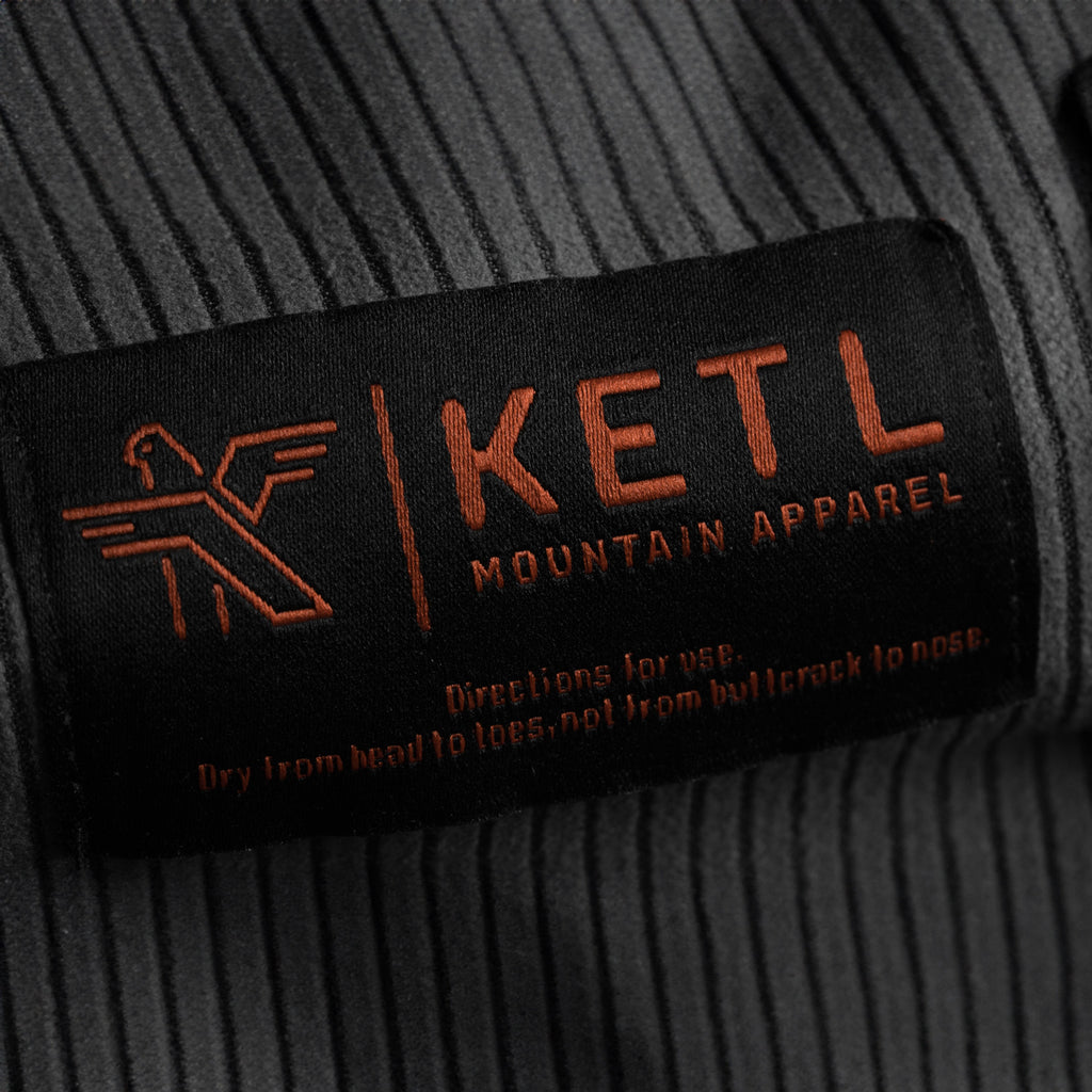 KETL Mtn Travel Towel Dark Grey Towel Travel Towel