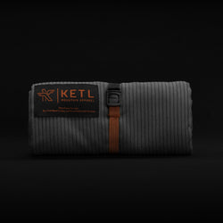 KETL Mtn Travel Towel Dark Grey - Towel - Travel Towel